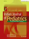INDIAN JOURNAL OF PEDIATRICS封面